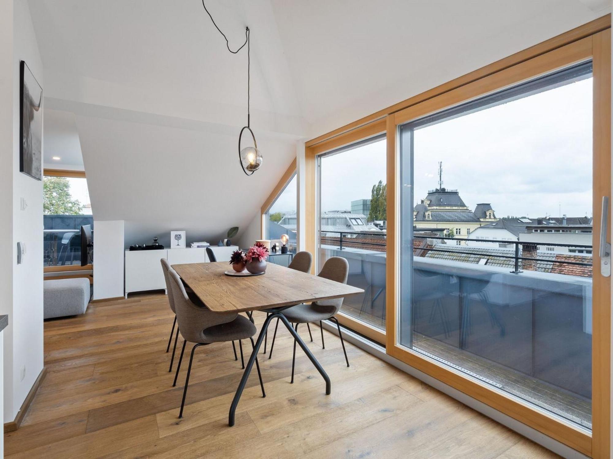 Traumhafte Stadtwohnung Mit Bodensee-Blick Bregenz Eksteriør bilde