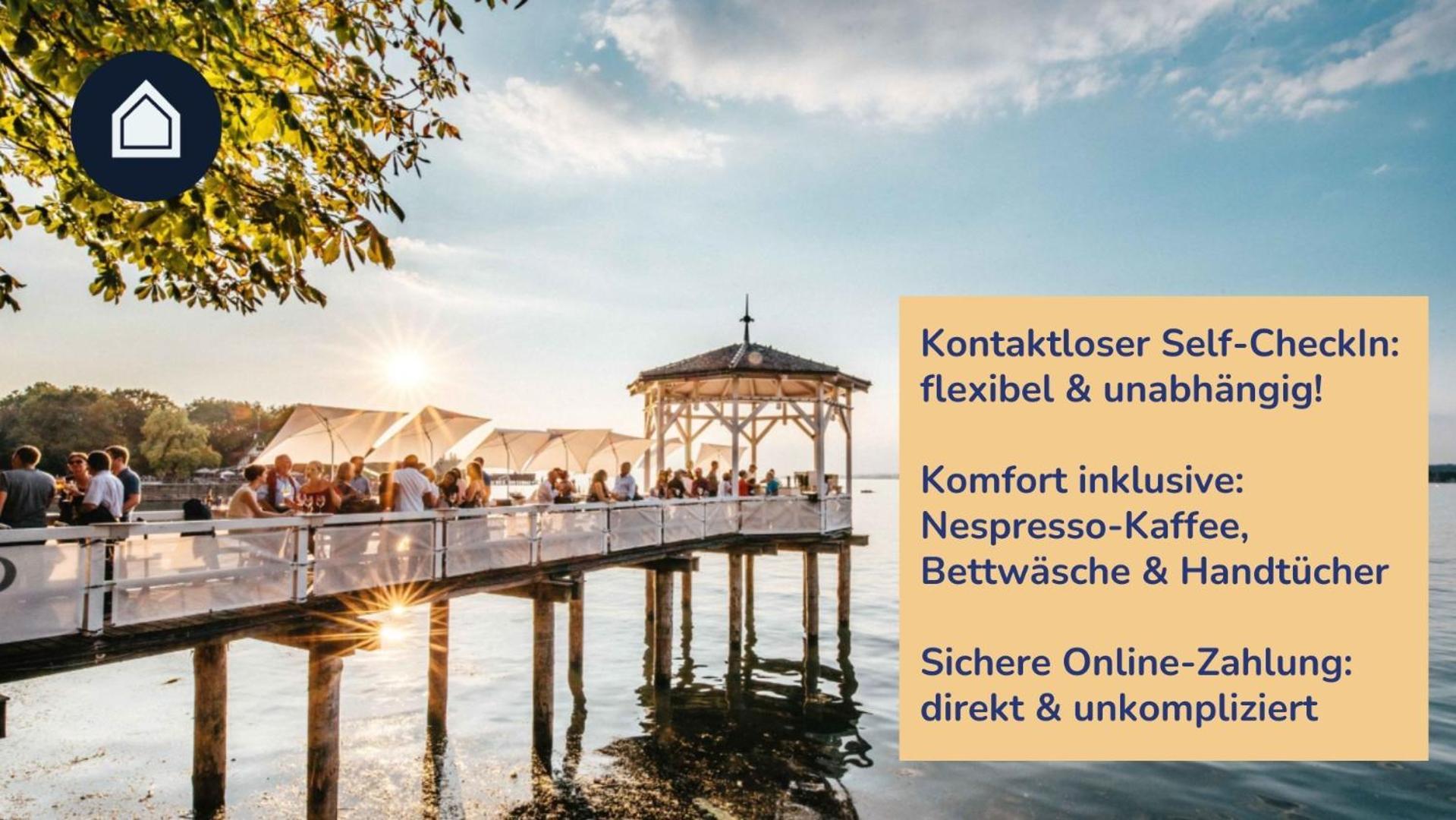 Traumhafte Stadtwohnung Mit Bodensee-Blick Bregenz Eksteriør bilde